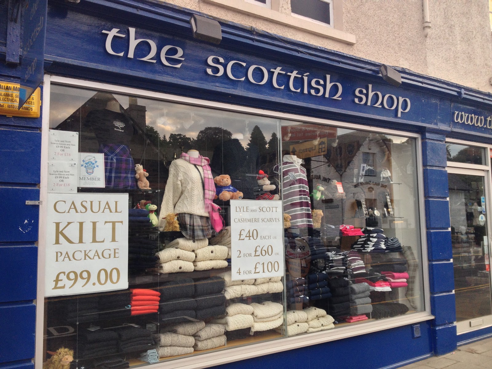 Craigatin House and Courtyard Pitlochry Scotland SHOPPING IN PITLOCHRY